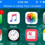 iOS 11 GPS-Benachrichtigung