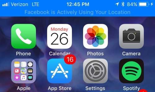 iOS 11 GPS-Alarm 2