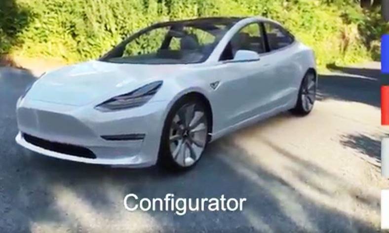 iOS 11 Archit Tesla Model 3