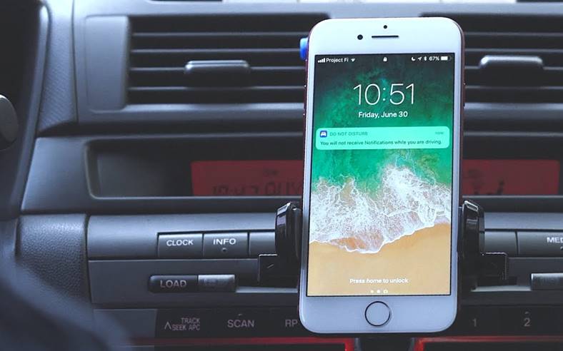 ios 11 niet storen tijdens het rijden