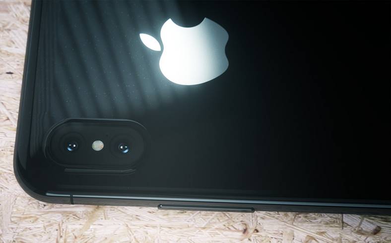 iPhone 8 använder ansiktsigenkänning