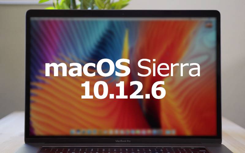 MacOS Sierra 10.12.6