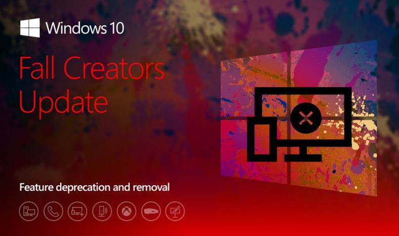 Windows 10 funktioner borttagna höst skapare uppdatering