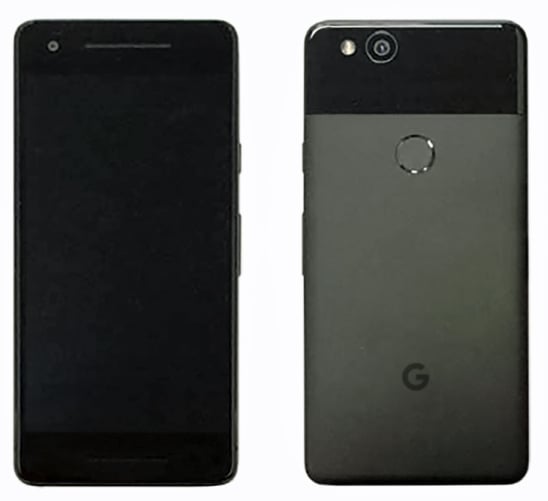 Google Pixel 2 todellinen kuva