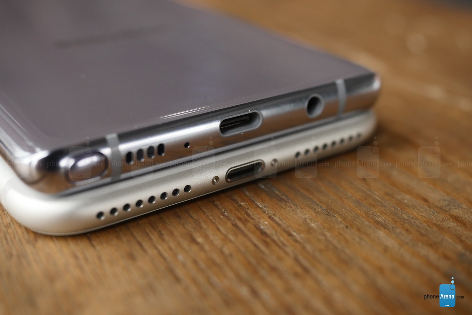 Comparación del Samsung Galaxy Note 8 y del iPhone 7 Plus 4