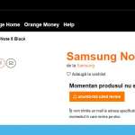 Samsung Note 8 Arancione Romania