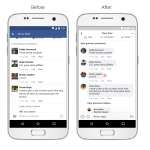 facebook interfata aplicatie iphone android 1