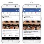 facebook interfata aplicatie iphone android
