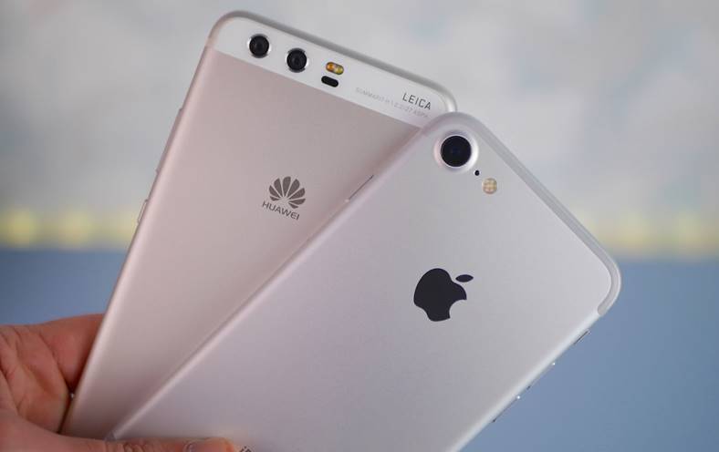 Huawei overgik Apple i smartphonesalg