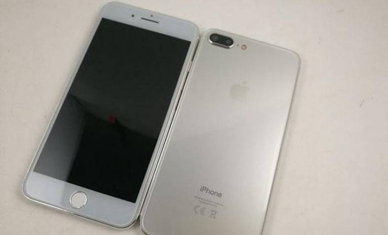 Bocetos de la placa lógica del iPhone 7S