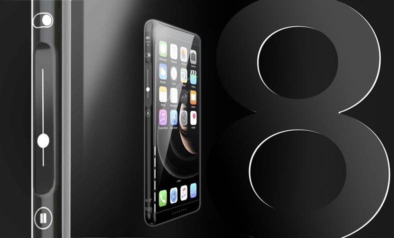 iPhone 8-konceptet visar önskade funktioner