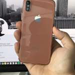 iPhone 8 champagne golden copper color