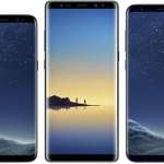 samsung galaxy note 8:n tekniset tiedot verrattuna iPhone 7:ään