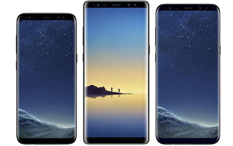 Spécifications du Samsung Galaxy Note 8 par rapport à l'iPhone 7