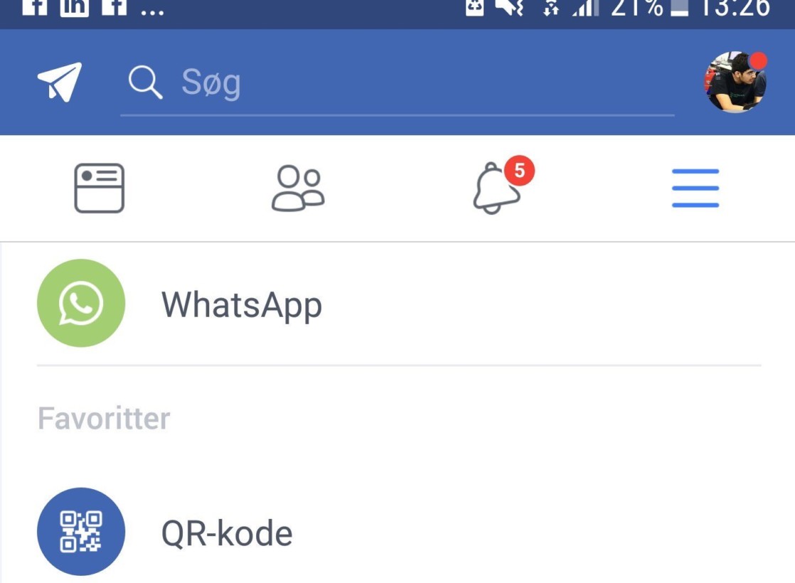 Facebook buton special whatsapp