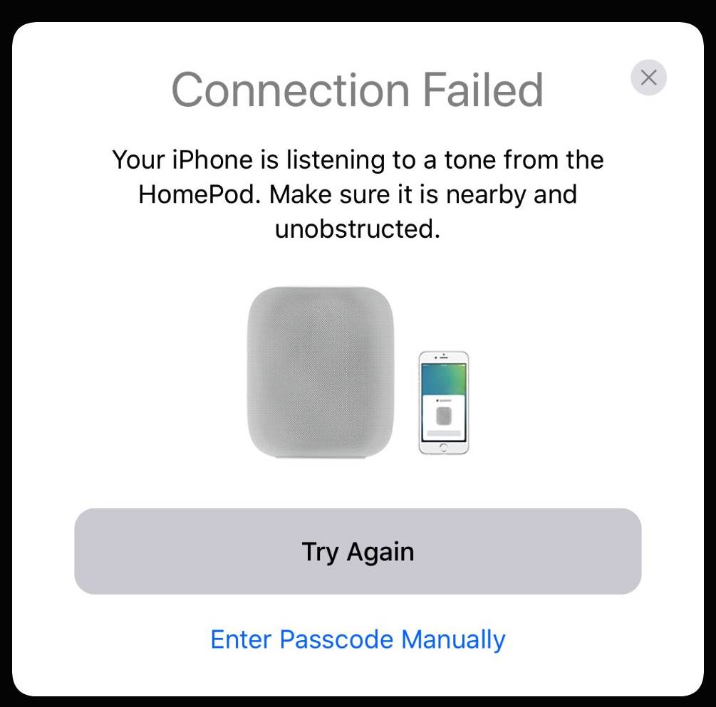 HomePod Special Sound til iPhone Connection