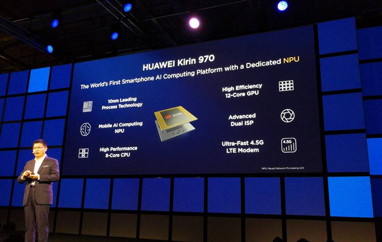 Huawei heeft de processor met kunstmatige intelligentie aangekondigd