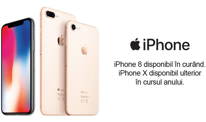 Premiera iPhone'a 8 iPhone'a X eMAG