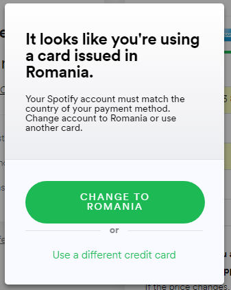 Lanzamiento de Spotify en Rumania