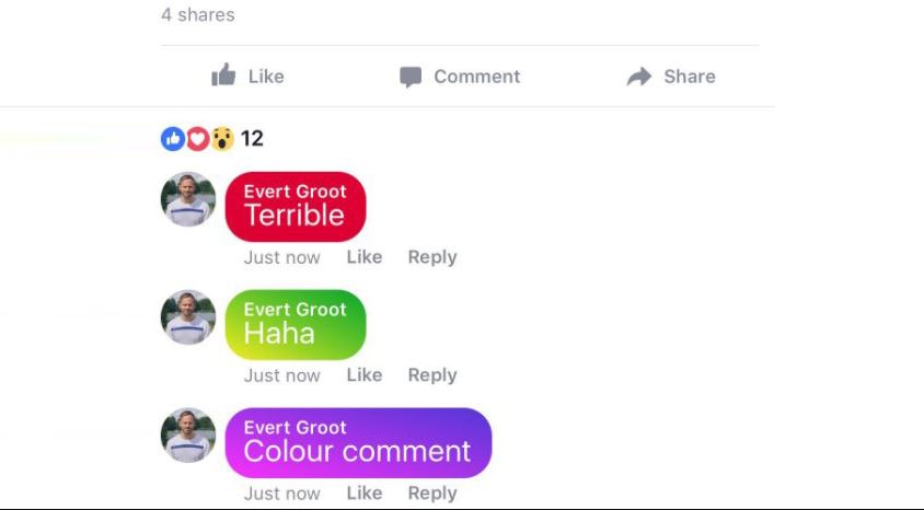 facebook change comments