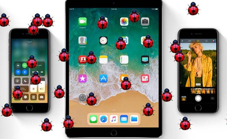 iOS 11 Installationsproblemer iPhone iPad