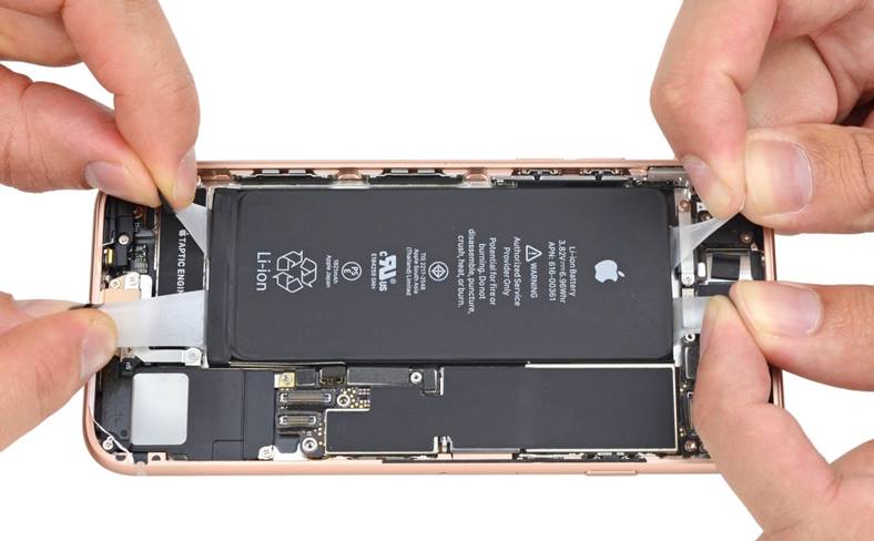 Secretos de desmontaje del iPhone 8