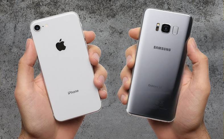 VIDEO del test di caduta dell'iPhone 8 Galaxy S8