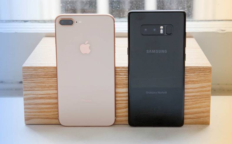 iPhone 8 Plus Galaxy Note 8 - Cameras