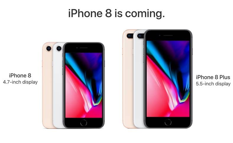 iPhone 8:n ennakkotilaukset auki