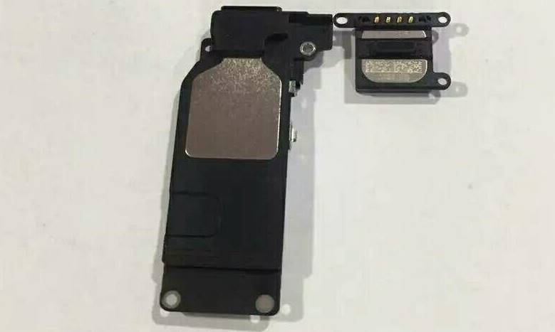 Immagini dei componenti della custodia per iPhone 8