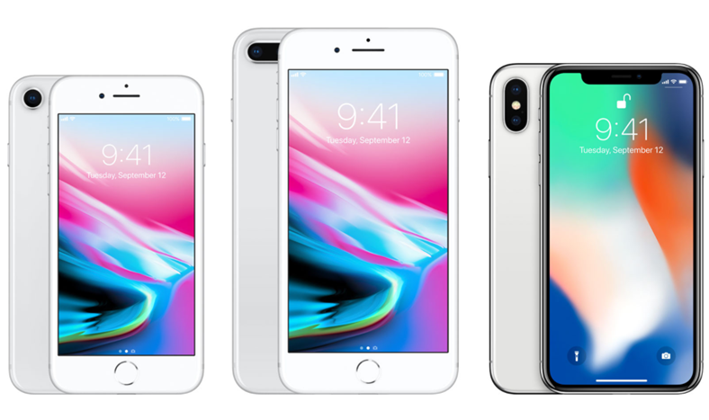 iPhone 8 iPhone X straalt Poetin uit