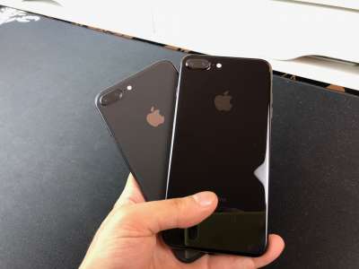 iPhone 8 gris espacial negro azabache 3