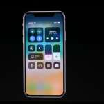 iPhone X kontrollcenter