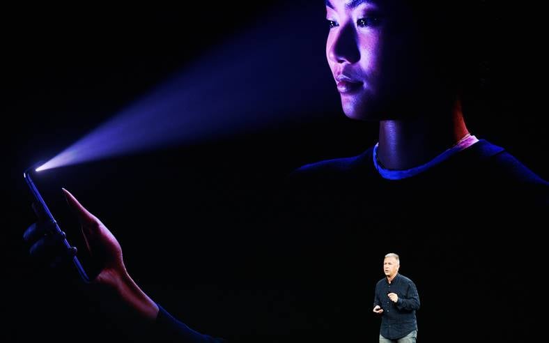 Parodia di Conan O'Brien con Face ID per iPhone X