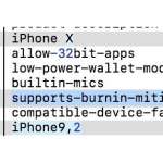 La fonction iPhone X iOS 11 protège l'écran