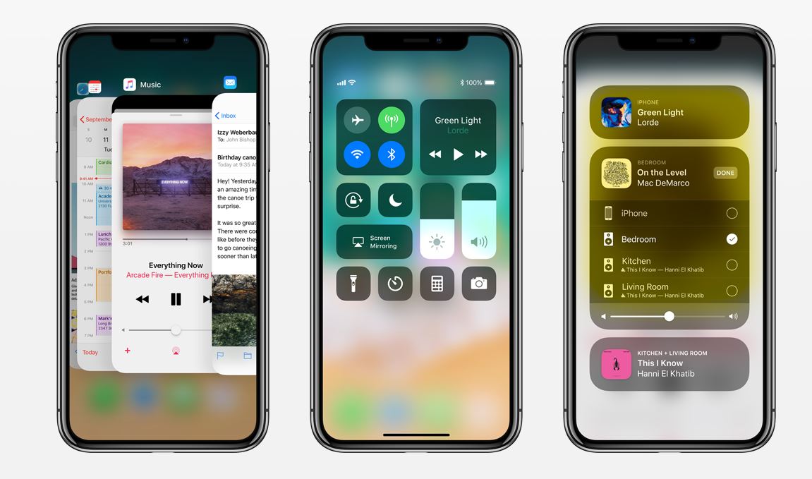 iPhone X-functie iOS 11.1