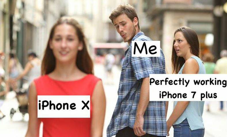 Les blagues sur l'iPhone X enflamment Internet