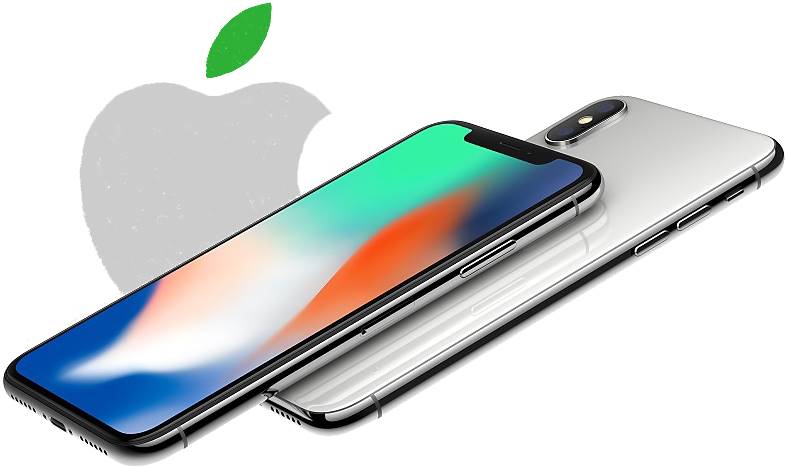 iPhone X verschmutzt Apple