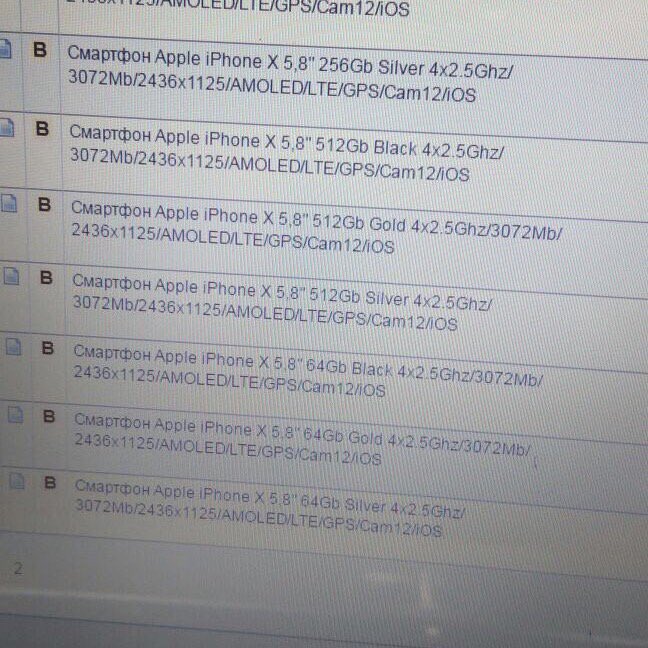 iPhone X-specifikationer Färger avslöjade
