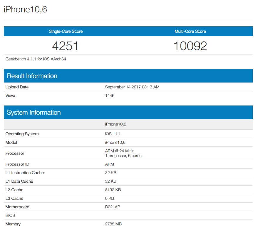 iPhone X confirma iOS 11.1