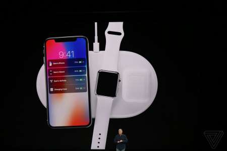 iPhone X wireless charging