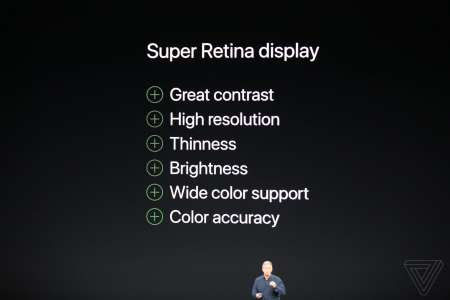 iPhone X nyheter SUPER Retina Display