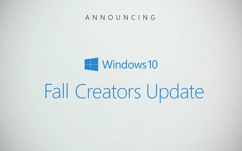 Windows 10 publie la mise à jour des créateurs d'automne