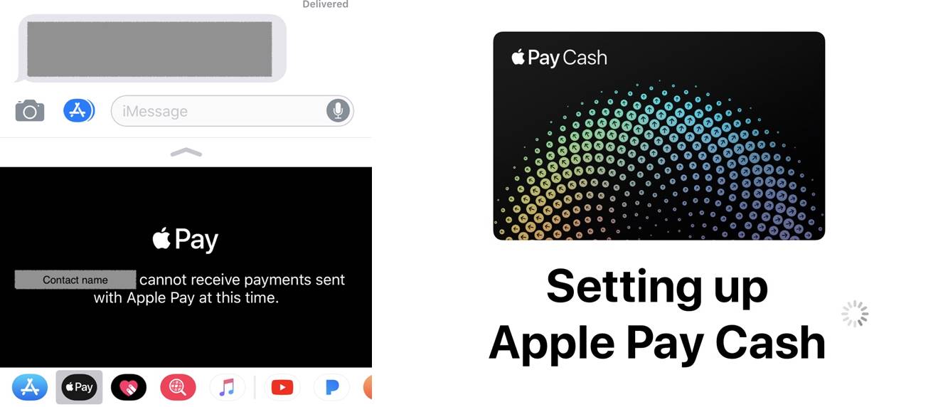 Apple Pay Cash iOS 11.1