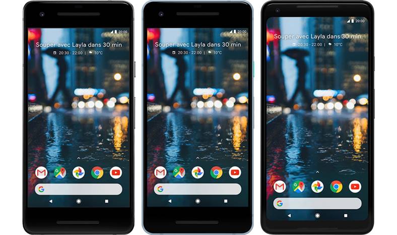 Google Pixel 2 SPÉCIFICATIONS DE PRIX LANCEMENT DES IMAGES