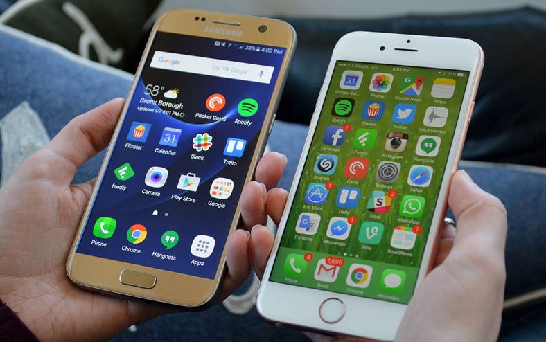 Samsung Galaxy S7 iPhone 8 recommandé