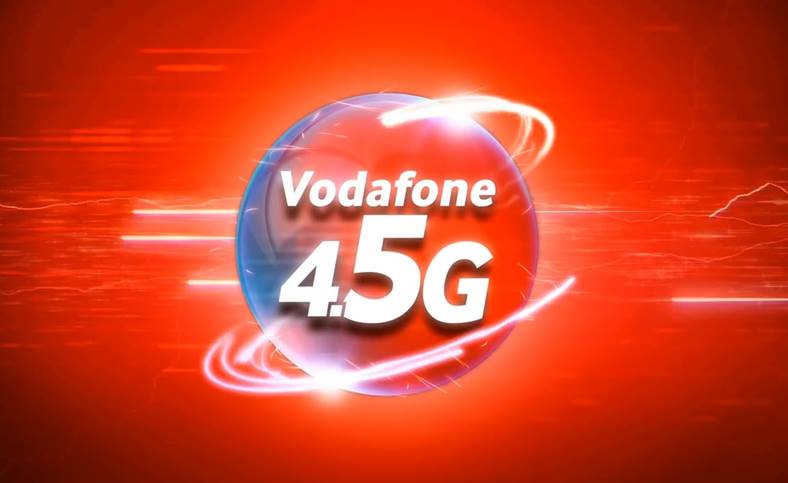 Vodafone 4.5G 800 Mbps