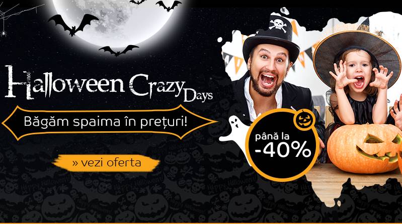 eMAG Halloween Días locos de descuentos