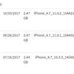 iOS 10.3.3 downgrade iOS 11 iPhone 6S