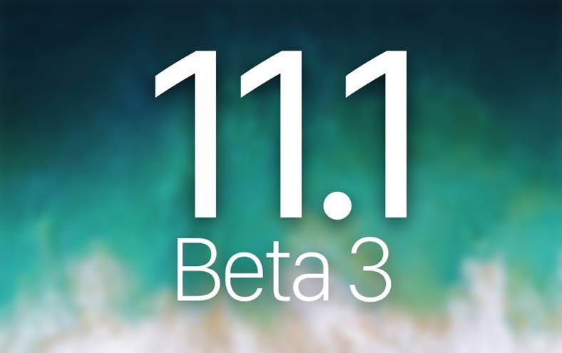 iOS 11.1 beta 3 Batteritid